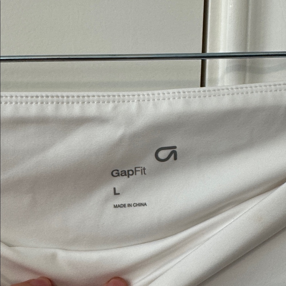 Gap White Pleated Mini Skort - image 2